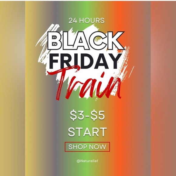 Black Friday 24 Hours Train Raid From 6:00 am ET 11/24-11/25 By 24 Sellers - Picture 3 of 6